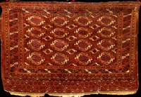 Saryk Antik sehr fein, Zentralturkmenien, r eine Naturfarben, 19.Jahrhundert (um 1880), se hr feine Wolle geknüpft auf Wolle, ca. 147 x 1 00 cm, ...