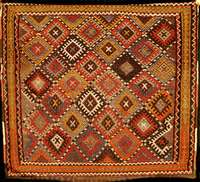 Sumakh Tasche Alt, Persien, um 1920, Wolle auf Wolle, ca. 58 x 65 cm, SchÄtzwert: 1100.- EURO, EHZ: 2 (altersbedingt in einen sehr gute n ...