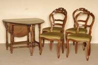 Oblongtable, England, um 1960, viktorianischer Stil, Eiche massiv, gedrechselte Beine, 2 Ausleger, Beine verstrebt, vielfach verwendbar, auch als ...