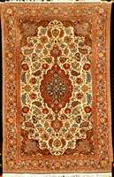 Keschan Kork alt, Zentralpersien, um 1910/1 920, feine hochwertige Korkwolle geknÜpft auf Baumwolle, ca. 203 x 133 cm, SchÄtzwert: 9000, - EURO, ...