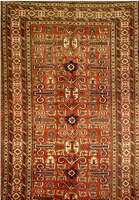Shirwan, Russland, um 1950, Wolle auf Wolle, ca. 275 x 159 cm, SchÄtzwert: 2200.- EURO, EHZ: 3 (gesamt in einen guten Zustand), alter Shirwan ...