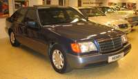 MERCEDES-BENZ S 600, EZ: 01/92, 300 kW/412 PS, 5987 ccm, 12-Zylinder, 105t km, Aussenfarbe blau-metallic, Innenfarbe blau, Lederausstattung in blau, ...