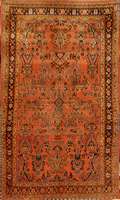 Sarogh US-Re Import, Persien, um 1910, Wolle auf Baumwolle, ca. 220 x 136 cm, SchÄtzwert: 5500.- EURO, EHZ: 3, altersbedingt in einen guten ...