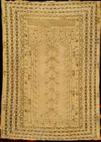 Ghiordes Antik, Türkei, reine Pflanzenfarbe n, 18.Jahrhundert (um 1800), Wolle geknüpft au f Wolle, ca. 180 x 130 cm, grobe Knüpfung, loc kerer ...