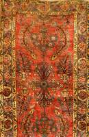 Sarogh USA Reimport, Persien, um 1900, Wolle auf Baumwolle, ca. 153 x 83 cm, SchÄtzwert: 2900.- EURO, EHZ: 3 (altersbedingt gut erhalten), ...