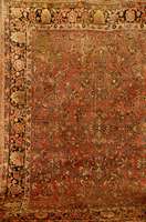 Sarogh Antik (Us Re-Import), Westpersien, r eine Pflanzenfarben, um 1900/1910, ca. 358 x 2 76 cm, SchÄtzwert: 5500,- EURO, Ehz: 4. Typisc her Re ...