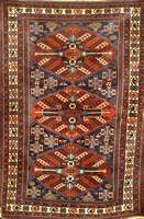 Derbend, Kaukasus, um 1920, Wolle auf Wolle, ca. 183 x 128 cm, SchÄtzwert: 3900.- EURO, EHZ: 2-3, altersbedingt in einen guten E ...