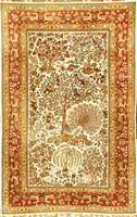 Hereke Seide, China, ca. 15 Jahre, reine Naturseide, ca. 123 x 75 cm, SchÄtzwert: 4000.- EURO, EHZ: 1-2