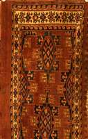 Torba Antik, Turkmenistan, um 1900, Wolle auf Wolle, ca. 73 x 37 cm, SchÄtzwert: 1000.- EURO, EHZ: 2-3