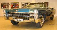 CADILLAC DEVILLE Cabriolet, EZ: 07/1967, 213kW/287PS, 6916 ccm, Motor überholt, deutsche Papiere, HU 05/08 keine AU erforderlich!, 51.239 abgelesene ...