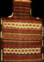 Salz Tasche Afshar Antik, Persien, um 1890, Wolle auf Wolle, ca. 68 x 47 cm, SchÄtzwert: 1500.- EURO, EHZ: 2 (altersbedingt in einen he ...