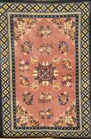 China alt, China, um 1950, Wolle auf Baumwolle, ca. 200 x 133 cm, SchÄtzwert: 2500.- EURO, EHZ: 2 (altersbedingt in einen pe rfekten ...