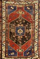 Kazak, Rußland um 1900, Wolle auf Wolle, ca. 157 x 111 cm, EHZ: 5-6