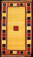 Dekorativer feiner Gashgai alt, SÜdpersien, mit Naturfarben, um 1910/1920, Wolle geknÜpft auf Wolle, ca. 260 x 155 cm (seltenes Format) , ...