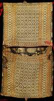 Seltene Ushak Tasche Antik, TÜrkei Zentrala natolien, reine Pflanzenfarben, 19.Jahrhundert , Wolle geknÜpft auf Wolle, ca. 100 x 55 cm, f eine bis ...