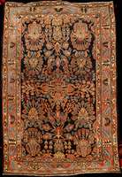 Sarogh Mohajeran antik, Westpersien (Us Re- Import), um 1900, Wolle geknÜpft auf Baumwolle , ca. 203 x 143 cm (seltenes kleines BrÜcken F ormat), ...