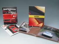 PROSPEKT FERRARI F50 - in italienisch Quattroruote 36 Seiten plus Magazin FERRARI-World in deutsch Erstausgabe 1/1991