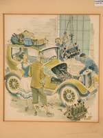 KALENDERBLATT aus "Der bunte Homburg Kalender" Offsetdruck