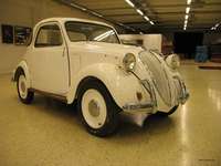 FIAT-NSU 500B "Topolino" Bj. 1948 EZ ?51, Hubraum 565 ccm, 4-Zylinder, Tachostand 39141 km, 10 kW/4000 U/min., seit 2000 stillgelegt, kurz ...