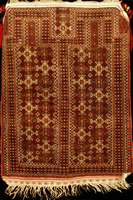 Jomud antik (Gebetsteppich), Turkmenistan n Ördliche Turkmenensteppe, um 1900, feine Wolle geknÜpft auf Wolle, ca. 116 x 85 cm, feine fe ste ...