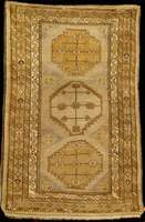 Baku antik, Ostkaukasus, reine Pflanzenfarb en, 19.Jahrhundert, Wolle geknüpft auf Wolle, ca. 185 x 120 cm, bemerkenswerte sehr feine Knüpfung, ...