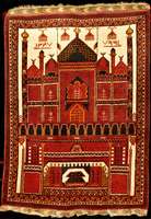 Ersari Botschaftsteppich, Turkmenistan, dat iert 1347 = 1968, feine alte Wolle geknÜpft au f Wolle, ca. 134 x 92 cm, mittelfeine feste Kn Üpfung, ...