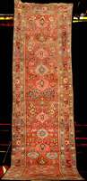 Bidjar LÄufer antik, Nordwestpersien, reine Naturfarben, um 1900, glanzreiche Wolle geknÜ pft auf Wolle, ca. 445 x 128 cm, sehr feste un d ...