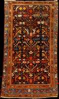 Seltener Hamadan alt (Baumteppich), Westper sien, Naturfarben, um 1920, Wolle geknÜpft auf Baumwolle, ca. 198 x 110 cm, Erhaltung: 3 (ob ere ...