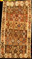 Seltener Anatolischer Schlitzkelim antik, T Ürkei Anatolien, reine Pflanzenfarben, mitte 1 9.Jahrhundert, Wolle geknÜpft auf Wolle, ca. 2 78 x 148 ...