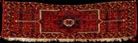 Beschir Torba antik, Turkmenistan, um 1900, Wolle geknÜpft auf Wolle, ca. 183 x 53 cm, Erh altung: 2-3 (altersbedingt sehr gut erhalten, schÖn ...