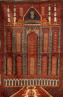 Ersari Gebetsteppich alt, Turkmenistan, um 1930, Wolle auf Wolle, ca. 135 x 90 cm, SchÄtzwert: 1500.- EURO, EHZ: 3