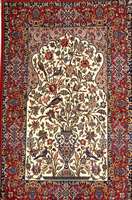 Esfahan fein, Persien, ca. 10 Jahre, Korkwolle mit und auf Seide, ca. 170 x 112 cm, SchÄtzwert: 4800.- EURO, EHZ: 1-2