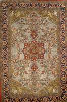 Ghom kork, Persien, ca. 40 Jahre, Korkwolle, ca. 196 x 134 cm, SchÄtzwert: 1900.- EURO, EHZ: 2-3