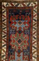 Kazak, TÜrkei, um 1900, Wolle auf Wolle, ca. 277 x 136 cm, SchÄtzwert: 2200.- EURO, EHZ: 4