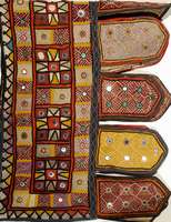 Zeltschmuckband, Usbekistan um 1940, Baumwolle, ca. 114 x 45 cm, EHZ: 2