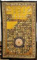 Wandbehang Asien alt, Asien um 1920, metall - u. Steinverziert, ca. 177 x 110 cm, EHZ: 1-2 (sehr guter Zustand), sehr selten u. sammelw., absolutes ...