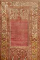 Tulpen Ladik antik, Anatolien TÜrkei, um 1880, Wolle auf Wolle, ca. 230 x 135 cm, SchÄtzwert: 3600.- EURO, EHZ: 3-4