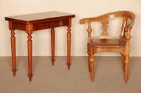 Eckstuhl, deutsch, um 1895/1905, spÄte GrÜnderzeit, Nußbaum und kaukasisch Nußbaum, z.T. im Renaissancestil gearbeitet, Schnitzereien aus dem ...
