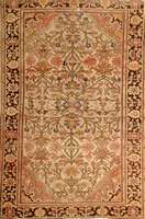 Farahan antik, Persien um 1900, Wolle auf Baumwolle, ca. 139 x 90 cm, EHZ: 4, kleines Loch