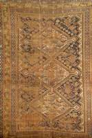 Gaschgai antik, Persien um 1900, Wolle auf Wolle, ca. 194 x 142 cm, EHZ: 4-5