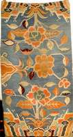 Shigatse Kahden antik, (Schlafteppich), Tibet um 1890, Wolle auf Baumwolle, ca. 176 x 96 cm, EHZ: 2-3 (guter Gesamtzustand), seltene ...