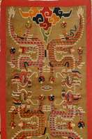 Drachenteppich Tibet antik, Tibet, um 1900, Wolle auf Baumwolle, ca. 167 x 91 cm, Schätzwert: 3800.- EURO, EHZ: 2