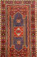 Schirwan alt, Kaukasus, um 1930, Wolle auf Wolle, ca. 215 x 130 cm, SchÄtzwert: 1900.- EURO, EHZ: 2-3