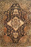 Farahan antik, Persien um 1890, Wolle auf Baumwolle, ca. 155 x 106 cm, EHZ: 3-4