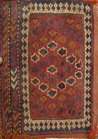 Shiraz Tasche alt, Persien um 1940, Wolle auf Wolle, ca. 50 x 35 cm, EHZ: 2-3