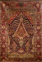 Seltener Bidjar antik (signiert und datiert) , Nordpersien, um 1900/1910, Wolle eknÜpft auf Baumwolle, ca. 200 x 136 cm, SchÄt zwert: 7500,- ...