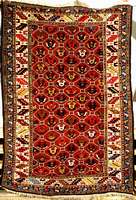 Shirwan antik, Kaukasus, um 1900, Wolle auf Wolle, ca. 175 x 128 cm, SchÄtzwert: 7000.- EURO, EHZ: 2-3 (altersbedingt in einen sehr gu ten ...