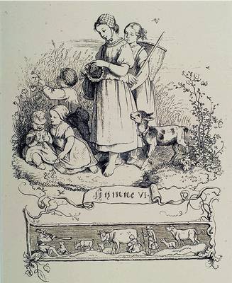 Richter, Ludwig, 1803-1884, Konvolut aus 10 Holzstichen, um 1860, je ca. 11x9cm,PP