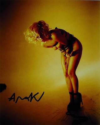 Nobuyoshi Araki, geb. 1940 Minowa/Tokio, Lady Gaga, Farbfotografie, handsigniert, unterGlas gerahmt, ca. 19x25cm