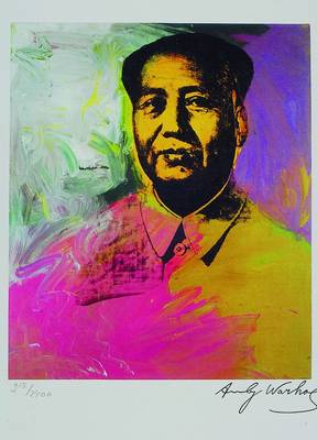 Warhol, Andy, 1928-1987, Mao, Farboffset, handsigniert und num. 915/2400, ca. 24.5x20.5cm, Blattgr. ca. 42x30cm, rückseitig gestempelt: Sfmoma